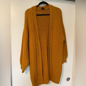 Topshop mid length cardigan